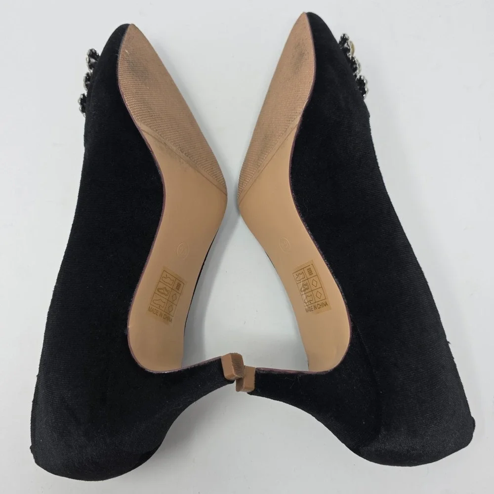Erijunor rhinestone embellished